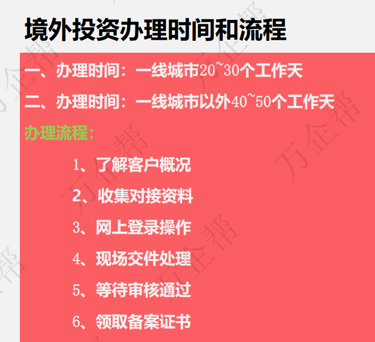 办理时间与流程